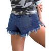 image:imageMODARANI Denim Shorts for Women Distressed Jean Shorts Ripped Summer Hot ShortCdark Blue