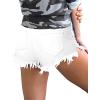 image:imageMODARANI Denim Shorts for Women Distressed Jean Shorts Ripped Summer Hot ShortCwhite
