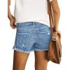 image:imageMODARANI Denim Shorts for Women Distressed Jean Shorts Ripped Summer Hot ShortFlight Blue