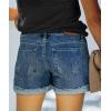 image:imageMODARANI Denim Shorts for Women Distressed Jean Shorts Ripped Summer Hot ShortGnavy Blue