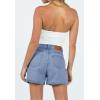 image:imageMODARANI Denim Shorts for Women Distressed Jean Shorts Ripped Summer Hot ShortPblue