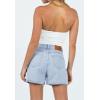 image:imageMODARANI Denim Shorts for Women Distressed Jean Shorts Ripped Summer Hot ShortPlight Blue