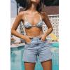 image:imageMODARANI Denim Shorts for Women Distressed Jean Shorts Ripped Summer Hot ShortPlight Blue