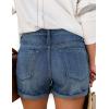 image:imageMODARANI Denim Shorts for Women Distressed Jean Shorts Ripped Summer Hot ShortTblue