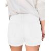 image:imageMODARANI Denim Shorts for Women Distressed Jean Shorts Ripped Summer Hot ShortTwhite