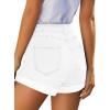 image:imageMODARANI Denim Shorts for Women Distressed Jean Shorts Ripped Summer Hot ShortXwhite