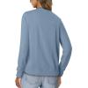 image:imageonlypuff Cardigan for Women Dressy Button Down Sweaters Work Cardigans Trendy Clothes Long Sleeve Knit S2XL01 Blue