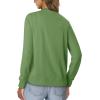 image:imageonlypuff Cardigan for Women Dressy Button Down Sweaters Work Cardigans Trendy Clothes Long Sleeve Knit S2XL01 Green