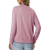 image:imageonlypuff Cardigan for Women Dressy Button Down Sweaters Work Cardigans Trendy Clothes Long Sleeve Knit S2XL01 Pink Purple