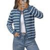 image:imageonlypuff Cardigan for Women Dressy Button Down Sweaters Work Cardigans Trendy Clothes Long Sleeve Knit S2XL02 Medium Blue