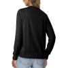 image:imageonlypuff Cardigan for Women Dressy Button Down Sweaters Work Cardigans Trendy Clothes Long Sleeve Knit S2XL03 Black
