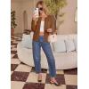 image:imageonlypuff Cardigan for Women Dressy Button Down Sweaters Work Cardigans Trendy Clothes Long Sleeve Knit S2XL03 Caramel