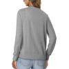 image:imageonlypuff Cardigan for Women Dressy Button Down Sweaters Work Cardigans Trendy Clothes Long Sleeve Knit S2XL03 Grey