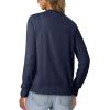image:imageonlypuff Cardigan for Women Dressy Button Down Sweaters Work Cardigans Trendy Clothes Long Sleeve Knit S2XL03 Navy Blue