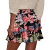image:imageonlypuff Flowy Shorts for Women Ruffle Skorts Tiered Teen Girls Country Concert Outfits Golf Tennis Skort Under Sweater Skirt 03leaves
