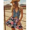 image:imageonlypuff Flowy Shorts for Women Ruffle Skorts Tiered Teen Girls Country Concert Outfits Golf Tennis Skort Under Sweater Skirt 03leaves