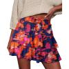 image:imageonlypuff Flowy Shorts for Women Ruffle Skorts Tiered Teen Girls Country Concert Outfits Golf Tennis Skort Under Sweater Skirt 03multicolor