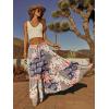 image:imageonlypuff Maxi Skirt for Women Boho Western Skirts High Waist Long Skirt with Pockets Fall Festival Outfits Clothing01 Spliceorange