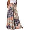 image:imageonlypuff Maxi Skirt for Women Boho Western Skirts High Waist Long Skirt with Pockets Fall Festival Outfits Clothing01 Spliceorange