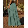 image:imageonlypuff Maxi Skirt for Women Boho Western Skirts High Waist Long Skirt with Pockets Fall Festival Outfits Clothing02 Spearmint